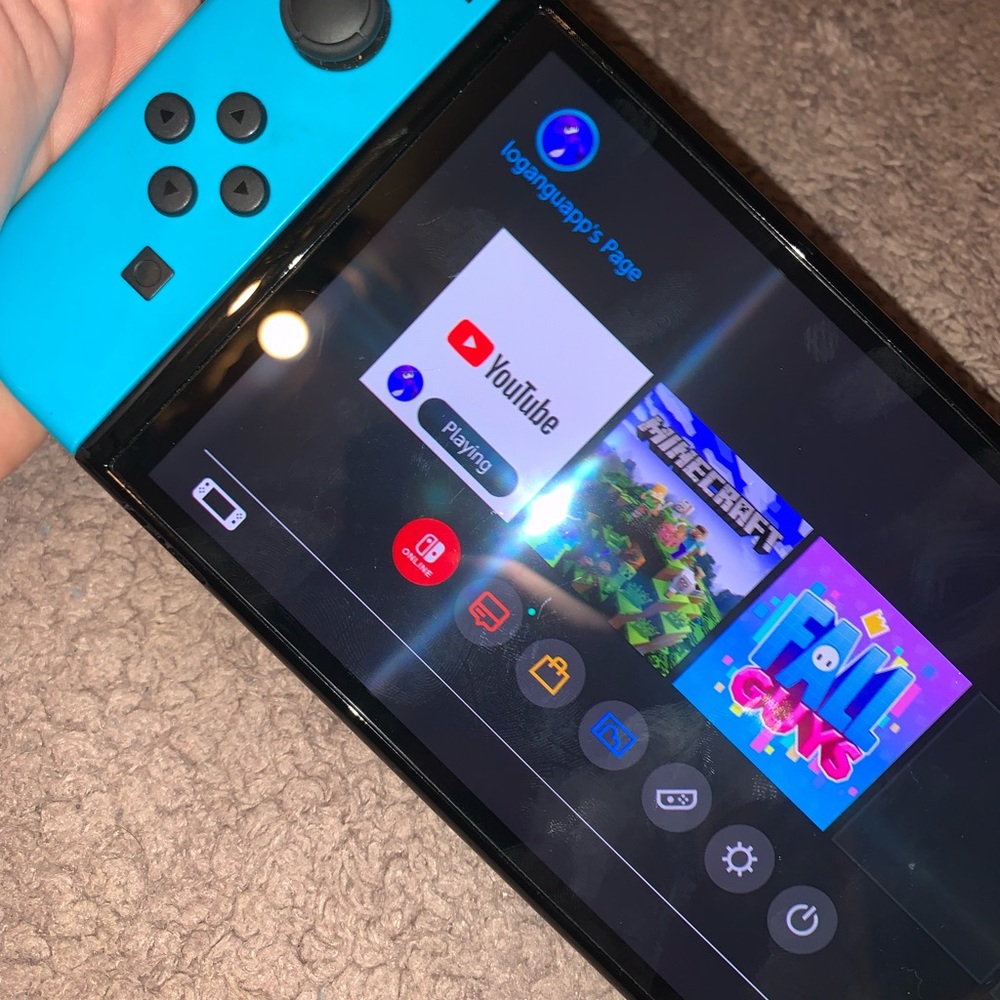 Nintendo switch it is almost brand new used a couple times